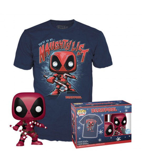 Marvel POP! & Tee Box Deadpool